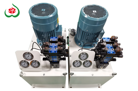 5.5KW立式電機液壓系統